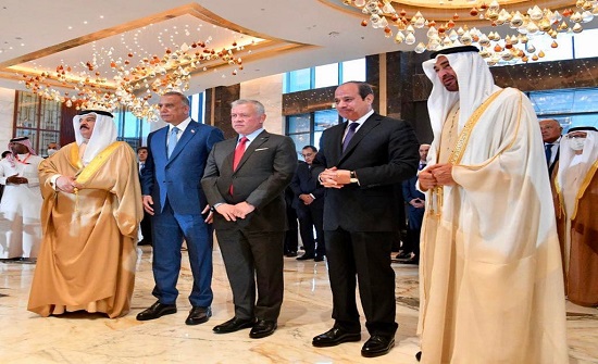 الملك يشارك بلقاء خماسي تشاوري في مصر الثلاثاء الملك يشارك بلقاء خماسي تشاوري في مصر الثلاثاء