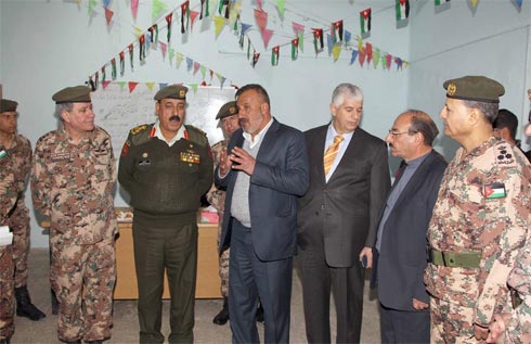 افتتاح مشروع التدريب الوطني في معان افتتاح مشروع التدريب الوطني في معان