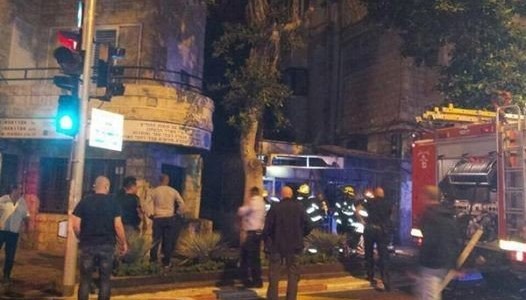 انفجار في مطعم بمدينة حيفا انفجار في مطعم بمدينة حيفا