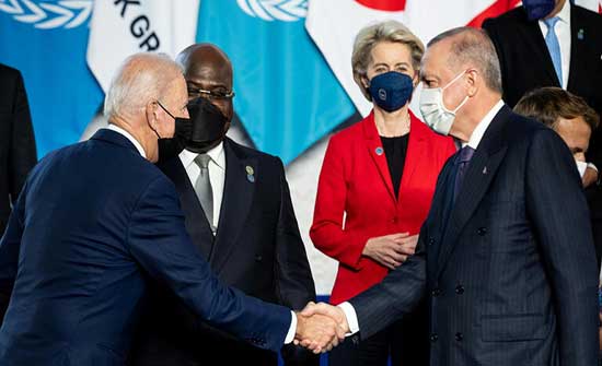أردوغان: بايدن أبدى نهجا إيجابيا في قضية مقاتلات "F-16" أردوغان: بايدن أبدى نهجا إيجابيا في قضية مقاتلات "F-16"
