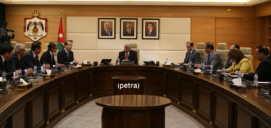 النسور يستقبل رئيس تحرير وكالة الانباء الصينية الجديدة النسور يستقبل رئيس تحرير وكالة الانباء الصينية الجديدة