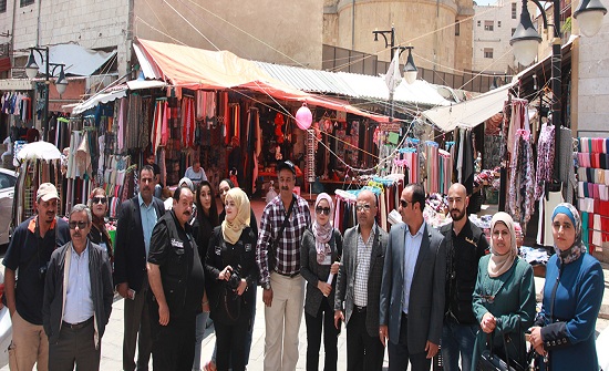 جولة لعدد من الإعلاميين في مسار السلط السياحي جولة لعدد من الإعلاميين في مسار السلط السياحي