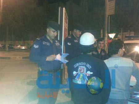 إصابة رجلي أمن في مطاردة باص بمحافظة إربد إصابة رجلي أمن في مطاردة باص بمحافظة إربد