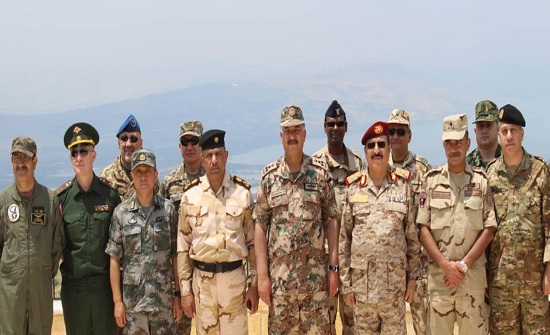 وفد من الملحقين العسكريين يزور واجهة المنطقة العسكرية الشمالية وفد من الملحقين العسكريين يزور واجهة المنطقة العسكرية الشمالية