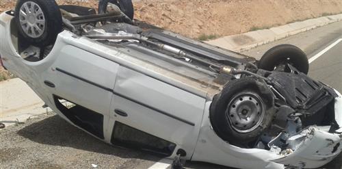 وفاتان واصابة في تدهور مركبة بمادبا وفاتان واصابة في تدهور مركبة بمادبا