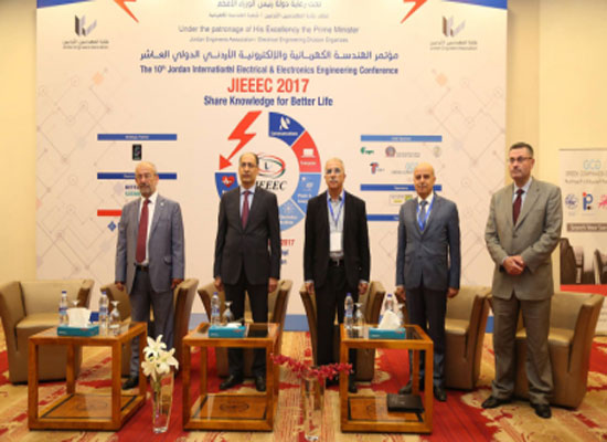 وزير الطاقة يرعى افتتاح مؤتمر الهندسة الكهربائية والالكترونية الأردني الدولي العاشر وزير الطاقة يرعى افتتاح مؤتمر الهندسة الكهربائية والالكترونية الأردني الدولي العاشر