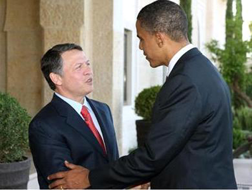 لقاء قمة يجمع الملك والرئيس أوباما في كاليفورنيا