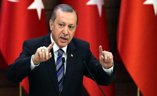 أردوغان: على إسرائيل وقف محاولتها تقويض حل الدولتين أردوغان: على إسرائيل وقف محاولتها تقويض حل الدولتين
