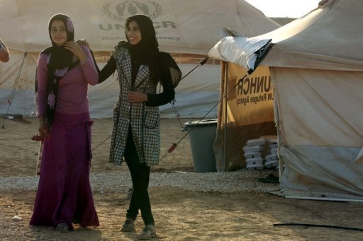 وصول 45 طنا من المساعدات القطرية للاجئين السوريين في الاردن