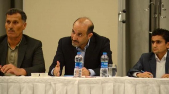 الجربا يجتمع بقادة المجلس العسكري الأعلى للجيش الحر الجربا يجتمع بقادة المجلس العسكري الأعلى للجيش الحر