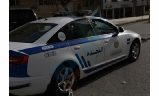 اصابة رجل امن بمطاردة في معان