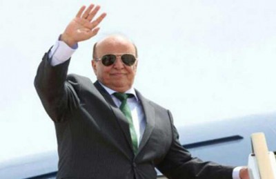 الرئيس اليمني يصل عدن برفقة عدد من الوزراء