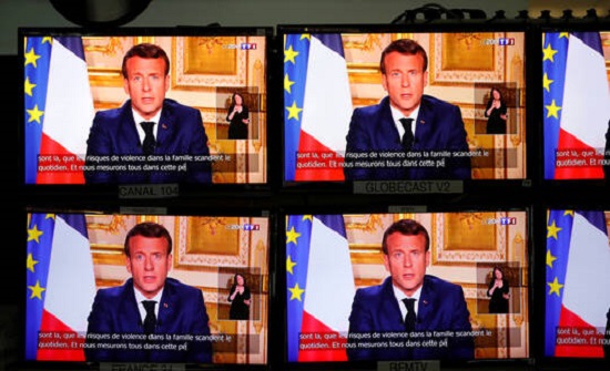 ماكرون: فرنسا لم تكن مستعدة لأزمة كورونا بالقدر الكافي