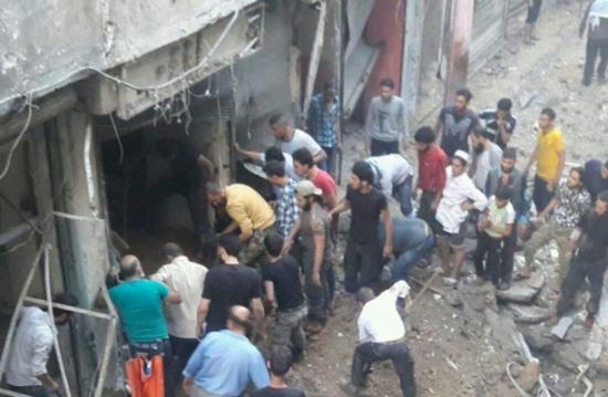 فيديوهات مروعة لما تتعرض له حلب من قصف وحشي (شاهد) فيديوهات مروعة لما تتعرض له حلب من قصف وحشي (شاهد)