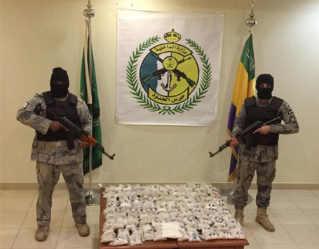 السعودية : إحباط تهريب 119 ألف قرص امفيتامين مخدر من الاردن