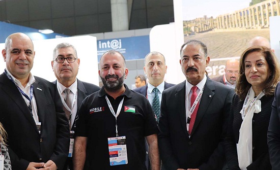 افتتاح الجناح الأردني في مؤتمر الاتصالات الدولي ببرشلونة افتتاح الجناح الأردني في مؤتمر الاتصالات الدولي ببرشلونة