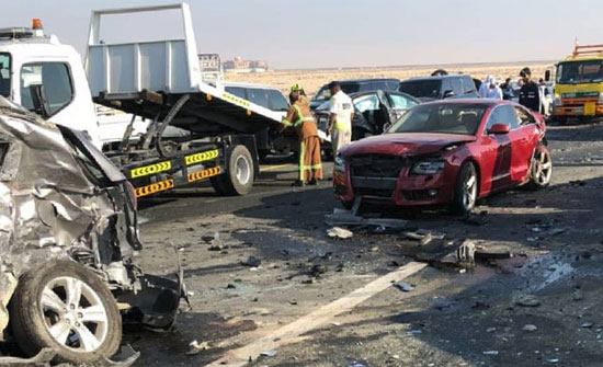 14 اصابة بحوادث سير في الزرقاء واربد والبلقاء 14 اصابة بحوادث سير في الزرقاء واربد والبلقاء