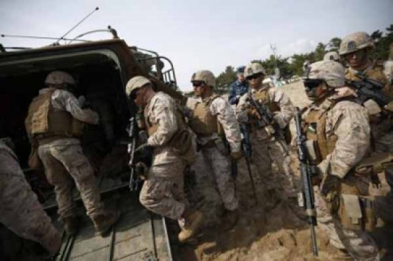 التحالف الدولي: وصول قوات مشاة أميركية إلى العراق