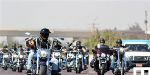 مسيرة بالدراجات النارية احتفالا بعيد الاستقلال مسيرة بالدراجات النارية احتفالا بعيد الاستقلال