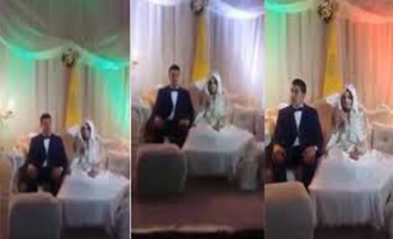 عروس مغربية ترتّل القرآن الكريم في حفل زفافها بصوت عذب