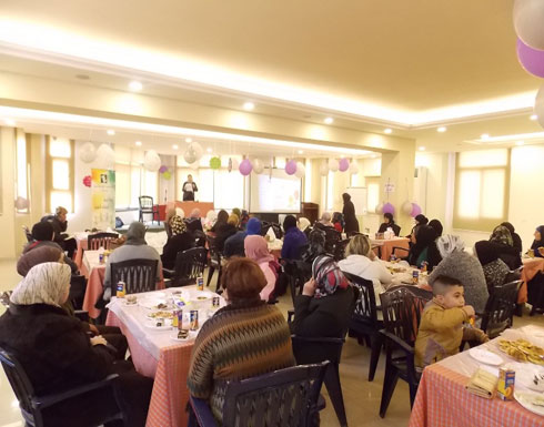 تكريم امهات الايتام في عجلون