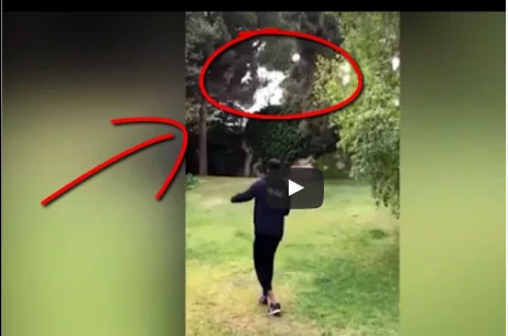 بالفيديو : نيمار يسقط طائرة بلا طيار بتسديدة