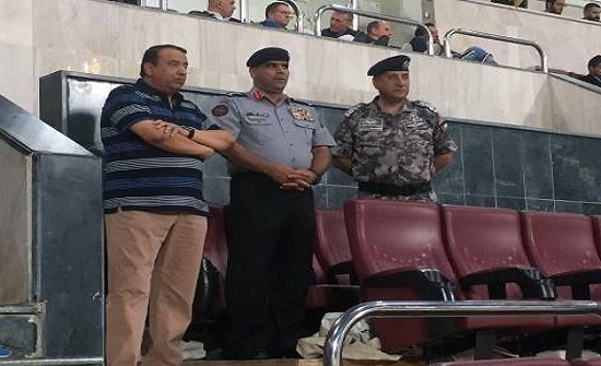 مدير الدرك تواجد في مباراة الفيصلي والصريح -صور