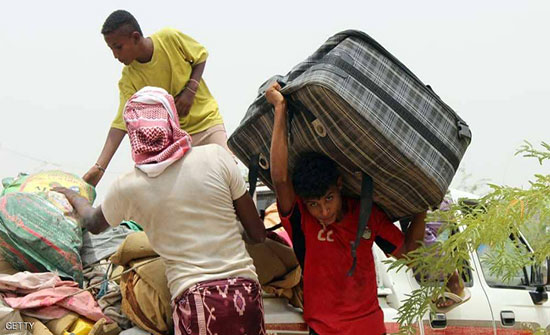 موجة نزوح بسبب قصف الحوثيين قرى في حجة موجة نزوح بسبب قصف الحوثيين قرى في حجة