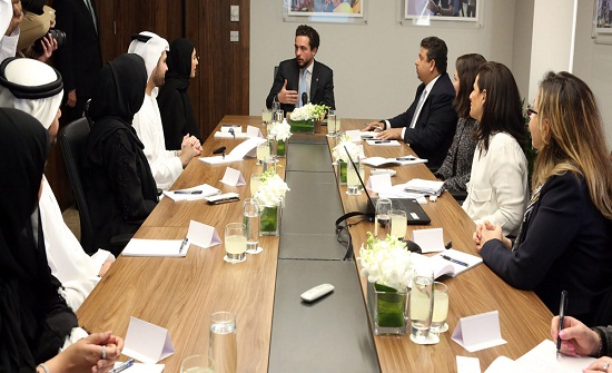 ولي العهد يستقبل وزيرة الدولة لشؤون الشباب الإماراتية ولي العهد يستقبل وزيرة الدولة لشؤون الشباب الإماراتية
