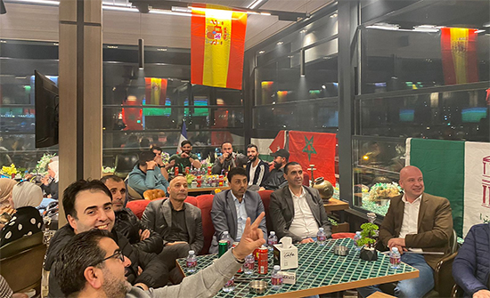 الشارع الرياضي الأردني يحتفل بتأهل المغرب لنصف نهاىي كأس العالم الشارع الرياضي الأردني يحتفل بتأهل المغرب لنصف نهاىي كأس العالم
