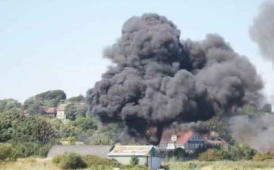 قتيل اثر تحطم طائرتين خلال استعراض جوي في سويسرا