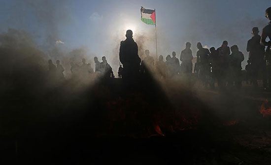الجيش الإسرائيلي يرصد صاروخًآ أطلق من قطاع غزة الجيش الإسرائيلي يرصد صاروخًآ أطلق من قطاع غزة