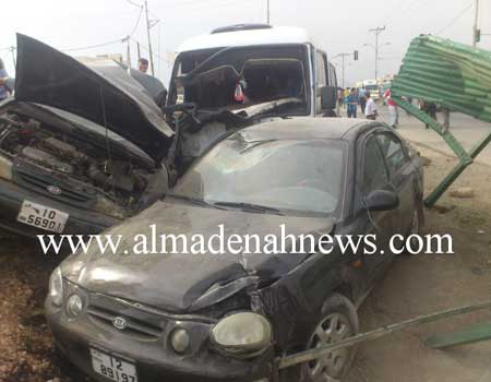 وفاة و 11 اصابة في حوادث سير بالمفرق والزرقاء وفاة و 11 اصابة في حوادث سير بالمفرق والزرقاء