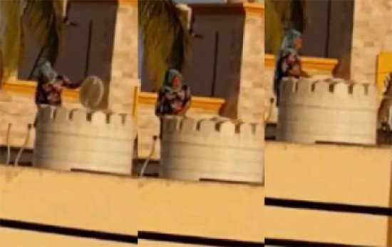 شاهد.. خادمة تضع لأسرة سعودية مسحوقًا غريبًا في خزان مياه