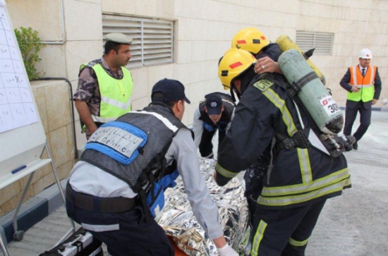 مديرية دفاع مدني البلقاء تنفذ تمريناً لحادث مفترض في وادي شعيب مديرية دفاع مدني البلقاء تنفذ تمريناً لحادث مفترض في وادي شعيب