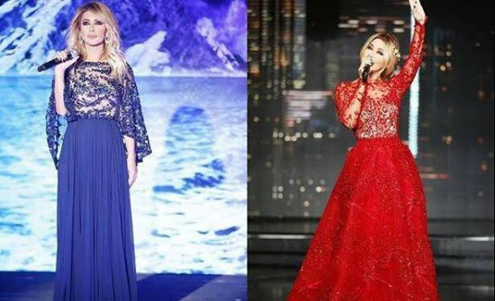 نوال الزغبي بإطلالة مطبّعة بالنجوم.. بتوقيع مصمم لبناني نوال الزغبي بإطلالة مطبّعة بالنجوم.. بتوقيع مصمم لبناني