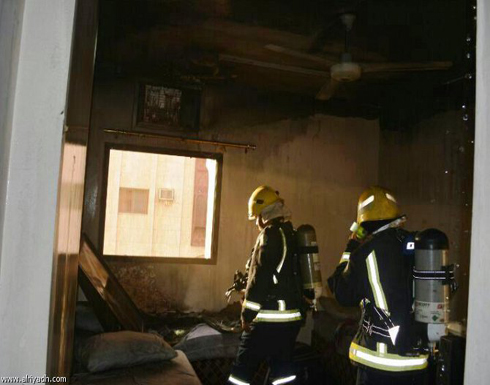 إخلاء 381 معتمراً إثر حريق بفندق قرب الحرم المكي