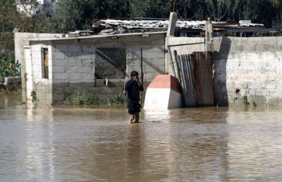 غرق منازل في قطاع غزة جراء الأمطار الغزيرة غرق منازل في قطاع غزة جراء الأمطار الغزيرة