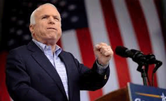 ماكين: ساهمت في جمع أدلة تدين ترامب