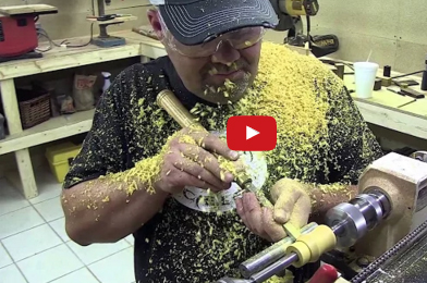 بالفيديو  : كيف تصنع أجهزة نداء البط؟