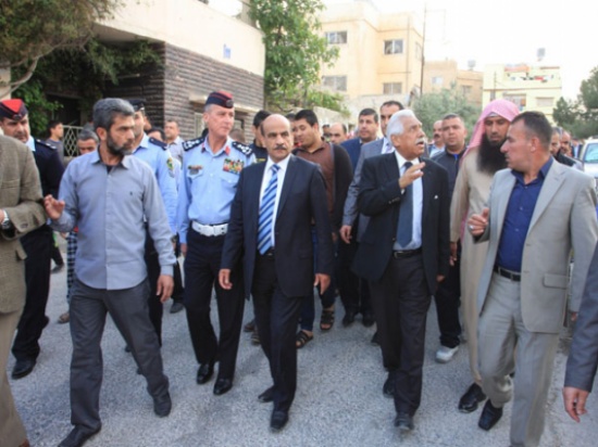 بلتاجي و أبو زيد يتفقدان حي أم تينة