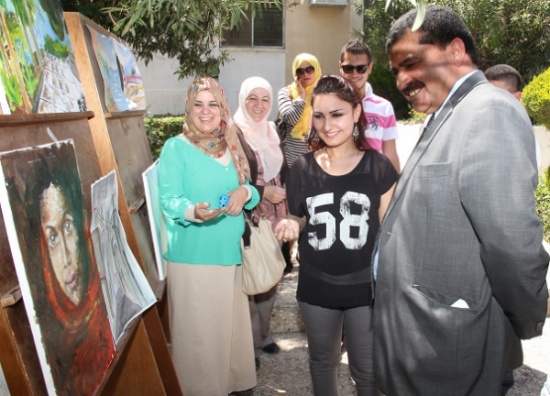 " ملتقى الفنون الثاني للجامعات الأردنية " في البلقاء التطبيقية