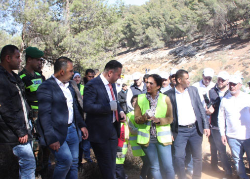 حملة وطنية لتنظيف وتشجير غابات ناعور