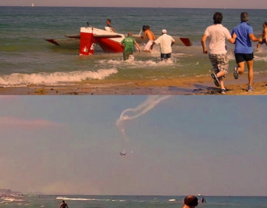 شاهد.. عرض بهلواني تحول إلى دموي