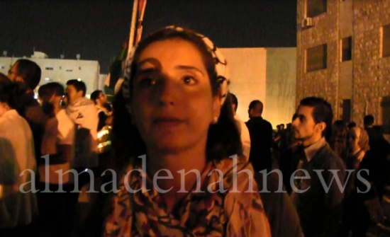 بالفيديو : كيف تجمعت الفتيات في اعتصام السفارة الإسرائيلية نصرة لغزة ؟ بالفيديو : كيف تجمعت الفتيات في اعتصام السفارة الإسرائيلية نصرة لغزة ؟