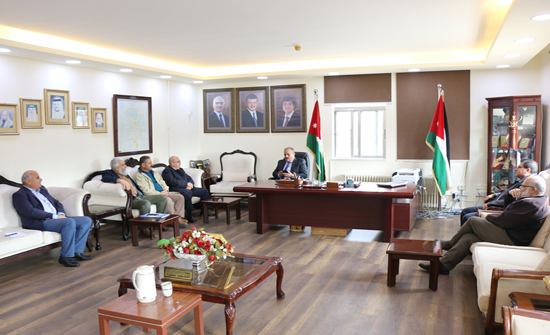 "مهندسو اربد" يلتقون المحافظ العتوم