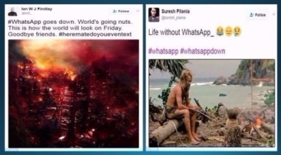 بالصور: هكذا بدت حياة المستخدمين من غير "واتس آب".. كارثية