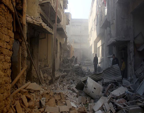 غارات النظام السوري تقتل 17 مدنياً بالغوطة الشرقية