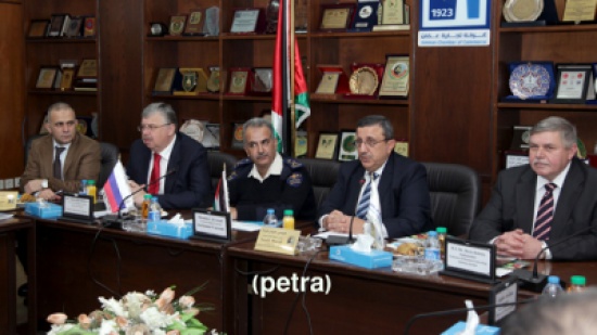 مراد يطالب بتسهيل اجراءات دخول السلع الاردنية للسوق الروسية مراد يطالب بتسهيل اجراءات دخول السلع الاردنية للسوق الروسية