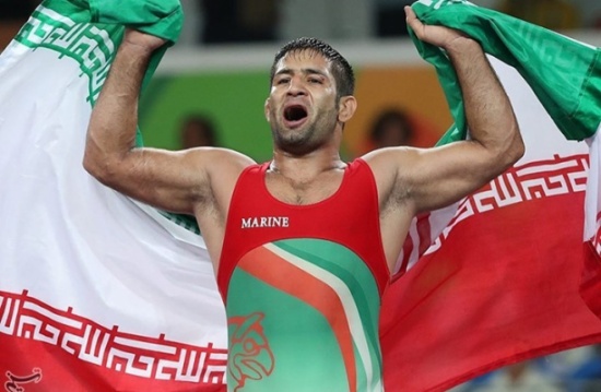 بطل إيران بالمصارعة في أولمبياد ريو: جاهز للقتال في سوريا بطل إيران بالمصارعة في أولمبياد ريو: جاهز للقتال في سوريا